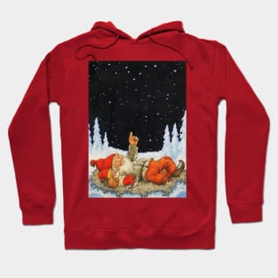 “Under the Stars” Gnomes by Jenny Nystrom Hoodie